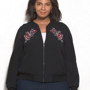 Dress barn bomber jacket